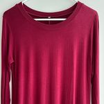 Amazon Set of 2 Long Sleeve A-Line Skater Dresses, Bright Red/Maroon, Size Small Photo 9