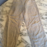 J.Crew NWT Linen Wide Leg Drawstring Pants US Women's Sz S Photo 0