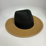 Magid hats tan & black sunhat 100% paper Photo 2