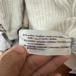 ZARA Bow Tie Knit Ruffle Sweater Size Medium 5802/008/064 Photo 11