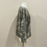 Natasha Sage Green Jacket with Ivory Ribbon Detail Size XL Photo 4