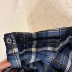 Pendleton - 100% Virgin Wool Shades of Blue Plaid Full Pleated Midi Skirt Size 10 Photo 4