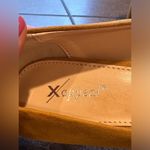 X-Appeal  Yellow Mustard Suede Heels Sz 7.5 3 Inch Heels. Photo 8