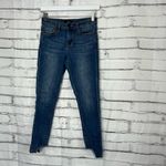 Vervet  Flying Monkey High Rise Skinny Jeans Women’s 26 Raw Hem Medium Wash Photo 7