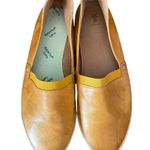 Frye  Flat Yellow Leather Slip-On Shoes Sz 7.5 M Photo 0