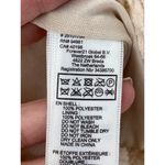 Forever 21 Y2K Faux Fur Bolero Jacket Sz L VTG Gold Sequin Cropped Penny Lane Photo 5