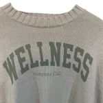 Moon & Madison medium long sleeve cropped sweater crew neck wellness Hampton clu Gray Photo 1