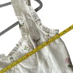 Cider  Romance Me Mini Floral White Bubble Hem Dress - Size Large NEW Photo 8