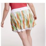 NWT CALIA Women's Double Layer Mesh Golf Skort size Large. 50+ UV protection Green Photo 6