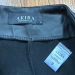 Akira Everybody But Me Faux Leather Mini Skirt With 4 Way Stretch Photo 1