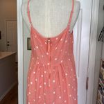 Joules linen and viscose polka dot midi dress Pink Size 10 Photo 10