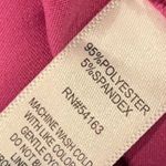 Marc New York  Barbie Pink Chic Gathered Drawstring Midi Skirt Size Small S Photo 5