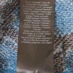 Ichi Womens Shift Dress Teal Damask Knee Length Keyhole Back Long Sleeves L Size undefined Photo 8