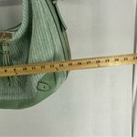 Urban Expressions Wicker Shoulder Bag Green Photo 6