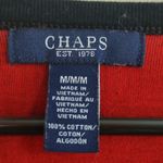 CHAPS  by Ralph Lauren Red  Long Sleeve Top Size M #6873 Photo 4