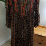  Movement by Free People Flowing Printed Maxi‎ Tunic Dress • Rare Photo 0