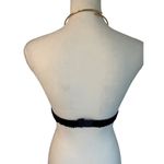 Cult Gaia Anahita Top in Black XSmall New Womens Cropped Satin Blouse Photo 6