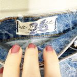 Free People Parker Asymmetrical Distressed Light Wash Denim Mini Skirt 26 NEW Photo 5