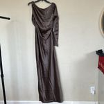 House Of CB House‎ of CB ‘CATIANA’ SMOKE ONE SLEEVE MAXI DRESS- L NWOT $285 Photo 5