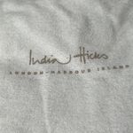 India Hicks Moonlight Metallic Gold Black Leather Clutch Wristlet NEW Photo 11