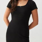 See You Monday NWOT  Black Mini festival Dress in Size M Photo 0