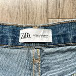 ZARA  High Rise Medium Wash Wide Leg Jeans Size 2 Photo 5