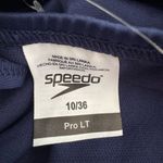 Speedo Women's Swimsuit One Piece Prolt Super Pro Solid Black Adult 10 / 36 NWT Photo 8