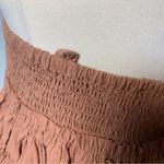 Free People Luna Sleeveless Pleated Top in Iced Chai size M Photo 8