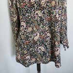 Krazy Kat Paisley Print Boho Style Blouse Top Photo 4