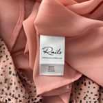 Rails  Frida Midi Dress Rose Spotted Wedding Spring Summer Ruffle Flowy Size M Photo 7