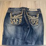 Rock Revival  Kai Capri crop cropped Women's Blue Jeans denim Photo 2