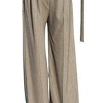 Cache  Luxe Elaborate Embellished Lined Pant New Brown Oatmeal Metallic $228 NWT Photo 1