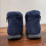 Skechers  Earthy Chic Relaxed Fit Suede Biker Boots
In Navy Size 12 Wide Photo 3