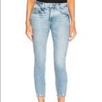 Amo Stix Crop mid rise slim fit distressed jeans in Check us later wash size 24 Photo 18