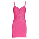 Cult Gaia Zenda Knotted Rib Knit Mini Dress Size XL Photo 5