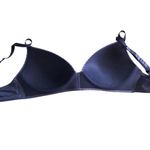 Victoria's Secret Victoria’s Secret dark blue striped lightly lined wireless t shirt bra 36D Photo 3