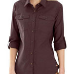 Carhartt Force Deep Wine Relaxed Fit Shirt size medium Photo 0