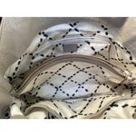 Kate Spade  Pebbled‎ Leather Bexley Stevie Satchel Shoulder Bag Light Gray S Photo 7