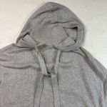 ZARA  Ribbed Knit Hoodie Sweater Women's Size‎ M Casual Lounge Athleisure NWT Photo 1