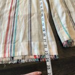 Cloth & Stone Stripe Linen Cropped Wide Leg Pants Large Photo 5