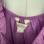 Lilly Pulitzer  Purple Ruched Blouse Photo 2