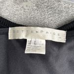 Bette Paige Shirt‎ Womens Large Black Crochet Babydoll Whimsy Vintage 2000s Y2K Photo 5