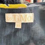 By Timo Long Sleeve Floral Black Maxi Dress Size XS Photo 7