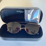 Coach HC7107 “Shiny Brown” 55mm Aviator Sunglasses Photo 3