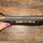 Michael Kors  Black Saffiano Leather Zip Card Case Wallet Lanyard‎ Photo 4