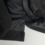 Lauren Ralph Lauren Black Knee Length Pencil Dress White Stitching Zip Back Sz 8 Photo 8