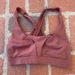 Lululemon brown adjustable back sports bra size 6 Photo 1