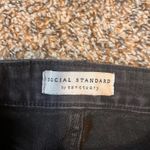 Social Standard by Sanctuary‎ Slim Straight Leg Jeans Black Denim Size 28 Photo 1