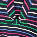 Talbots  Striped Knit Shift‎ Dress Large Bow Colorful Preppy Cotton Retro Office Photo 1