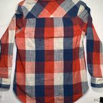 Merona Red and Blue Plaid Button Down Shirt Size M Size M Photo 7